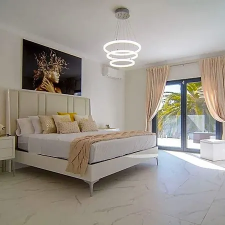 Villa Garden With Pool On The *