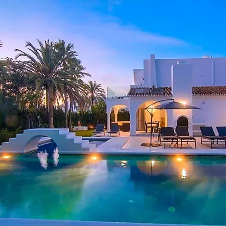 Garden With Pool On The Villa *
